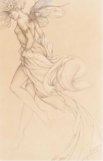 Startled Sky Nymph (paper)